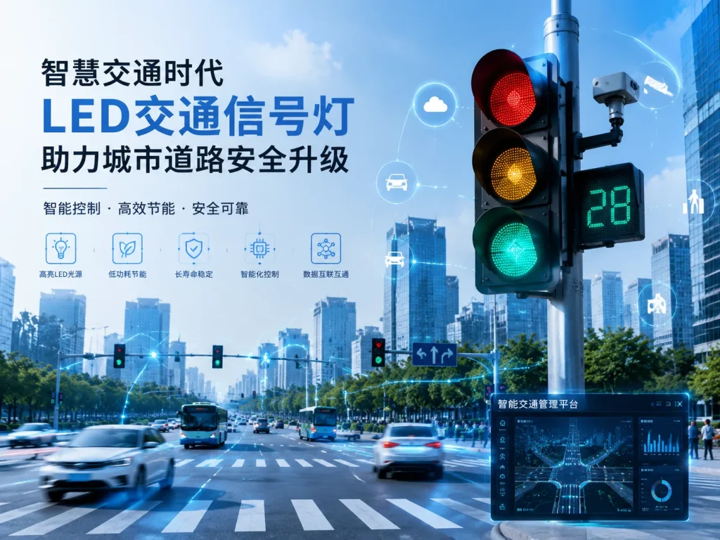 智慧交通时代下，LED交通信号灯助力城市道路安全升级